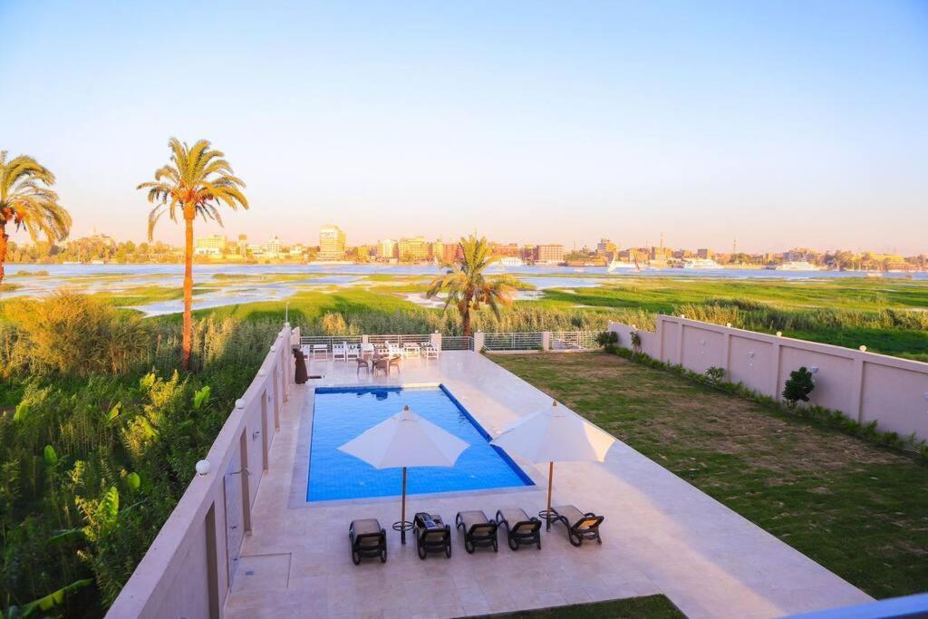 Royal Nile Villa - Nile View Apartment 1 Luksor Dış mekan fotoğraf