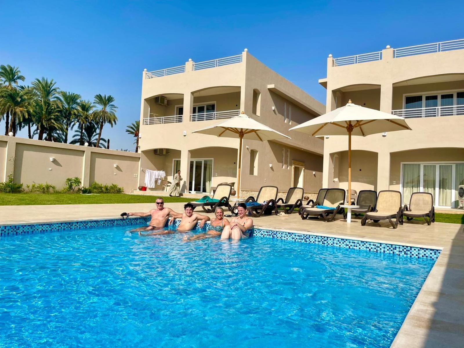 Royal Nile Villa - Nile View Apartment 1 Luksor Dış mekan fotoğraf
